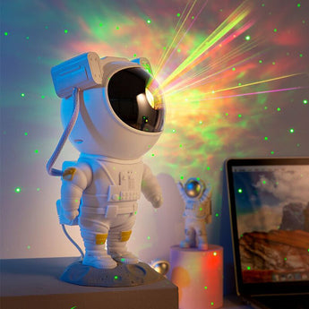 Creative Astronaut Galaxy Starry Sky Projector Nightlight USB Atmospher Bedroom Table Lamp - Elite Hub Essentials