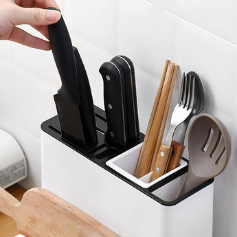 Tableware Storage Holders Kitchen Knife Plastic Storages Racks for Kitchen  Convenience Cabinet - Elite Hub Essentials