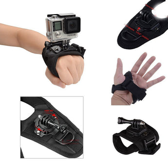 360 degree rotation palm wrist strap - Elite Hub Essentials