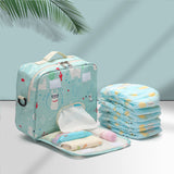 Baby Diaper Storage Bag Portable Diaper Bag Large Diaper Bag - Elite Hub Essentials