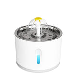 Automatic Pet Cat Water Fountain With LED Lighting USB Dogs Cats Mute Drinker Feeder Bowl Drinking Dispenser - Elite Hub Essentials