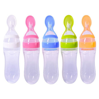 Silicone Training Rice Spoon, Infant Cereal Food Supplement, Safe Feeder - Elite Hub Essentials