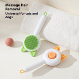 Pet Dog Brush Cat Comb Self Cleaning Pet Hair Remover Brush For Dogs Cats Grooming Tools Pets Dematting Comb Dogs Accessories Pet Products - Elite Hub Essentials