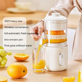 Multifunctional Wireless Electric Juicer Steel Orange Lemon Blender USB Portable Mini Fruit Squeezer Pressure Juicer Kitchen - Elite Hub Essentials