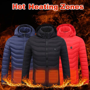 USB Thermal Electric  Heated Jacket Cotton