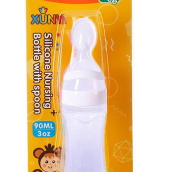 Silicone Training Rice Spoon, Infant Cereal Food Supplement, Safe Feeder - Elite Hub Essentials