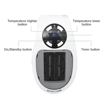 Portable Electric Heater - Elite Hub Essentials