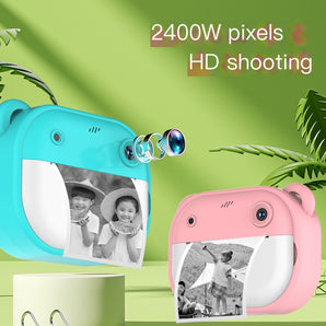 Cross-border new Polaroid HD camera photo printing camera mini video recorder toy factory direct sales - Elite Hub Essentials