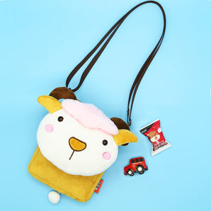 Kids plush soft cross bag