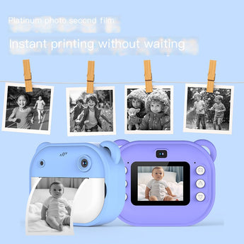 Cross-border new Polaroid HD camera photo printing camera mini video recorder toy factory direct sales - Elite Hub Essentials