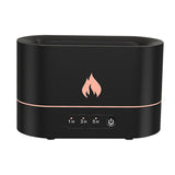 Siming Flame Aromatherapy Machine Home Bedroom Silent Atmosphere Light Humidifier Flame Diffuser Home Decor - Elite Hub Essentials