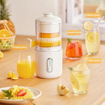 Multifunctional Wireless Electric Juicer Steel Orange Lemon Blender USB Portable Mini Fruit Squeezer Pressure Juicer Kitchen - Elite Hub Essentials