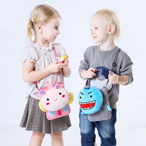 Kids plush soft cross bag