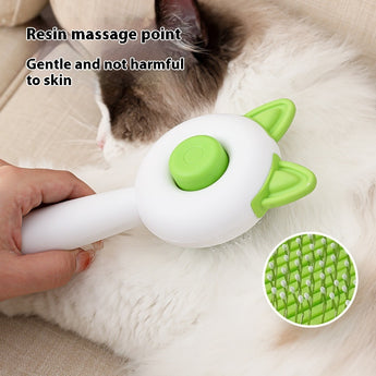 Pet Dog Brush Cat Comb Self Cleaning Pet Hair Remover Brush For Dogs Cats Grooming Tools Pets Dematting Comb Dogs Accessories Pet Products - Elite Hub Essentials